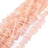 Natural Morganite Beads Strands G-E569-O01-1