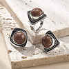Synthetic Goldstone Adjustable Rings G-P560-03AS-04-1