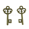 Tibetan Style Alloy Pendants LS-TIBEP-1032-AB-FF-1