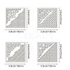 Carbon Steel Cutting Dies Stencils DIY-DM0001-52-2