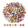 Opaque Mixed Color Acrylic Beads MACR-YW0002-48B-1