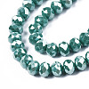 Electroplate Glass Beads Strands EGLA-A044-P3mm-A09-3