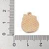 Alloy Enamel Pendants ENAM-A008-21KCG-3