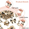 28Pcs 6 Styles Alloy Enamel Pendants FIND-FS0003-22-2