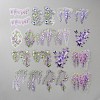 20Pcs Flower PET Decorative Stickers DIY-WH20055-078A-1