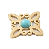 Synthetic Turquoise Pendants STAS-I327-14G-04-2