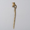 Alloy Rose Hair Sticks MRMJ-WH0077-100N-AB-1