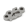 Non-Tarnish 304 Stainless Steel Connector Charms STAS-L279-018P-2