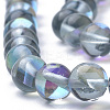 Synthetic Moonstone Beads Strands G-S283-03-6mm-3