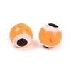 Luminous & Printed Opaque Acrylic Beads LACR-G050-01G-5