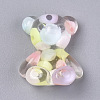 Candy Color Transparent Resin Cabochon RESI-WH0008-34C-1