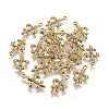 Tibetan Style Alloy Metal Fleur De Lis Pendants X-PALLOY-EA8747Y-AG-2