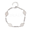 Religion 304 Stainless Steel Link Bracelets BJEW-F524-04A-P-4