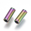 Ion Plating(IP) 304 Stainless Steel Tube Beads STAS-F224-01M-C-2