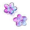 Transparent Spray Paint Glass Beads GLAA-Z011-07K-2