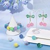 40Pcs 10 Style Resin Rhinestone Beads RESI-SC0002-31-4