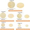 60Pcs 10 Style Brass Charms KK-PH0004-72-3