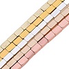Electroplated Synthetic Non-magnetic Hematite Beads Strands G-C156-01-1