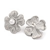 304 Stainless Steel with Plastic Imitation Pearl Stud Earrings for Women EJEW-Z057-11P-2