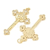 Brass Micro Pave Cubic Zirconia Pendants KK-B167-21G-2