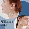 60Pcs 3 Colors Long-Lasting Plated Brass Hoop Earrings Findings KK-CN0003-12-5