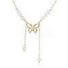 Brass and 304 Stainless Steel Necklaces NJEW-JN04877-3
