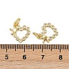 Brass Micro Pave Cubic Zirconia Pendants ZIRC-I367-02G-01-3