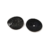 Spray Painted Natural Akoya Shell Beads SHEL-M021-11-2