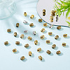 180Pcs 3 Colors Tibetan Style Alloy Beads TIBEB-GO0001-12-4