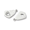 304 Stainless Steel Pendants STAS-H483-20P-2