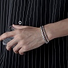 201 Stainless Steel Multi-strand Bracelets LS-BJEW-H633-02P-1