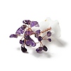 Natural Gemstone Tree Display Decorations DJEW-E007-01RC-08-4