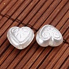 Heart Imitation Pearl Acrylic Beads LS-X-OACR-L004-2239-2