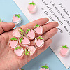 Transparent Enamel Acrylic Beads TACR-S155-003E-5
