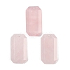Natural Rose Quartz Pendants G-H325-03E-1