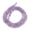 Natural Lavender Amethyst Beads Strands X-G-C127-A03-04-6