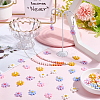 50Pcs 5 Colors Opaque Resin Pendants RESI-SC0036-55-4