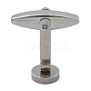 304 Stainless Steel Metal Buttons STAS-M084-12G-01-2