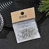 SHEGRACE Brass French Hooks with Loop XGR0002P-02P-6