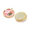 304 Stainless Steel Enamel  Pendants STAS-B084-09G-03-2