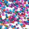 6/0 Baking Paint Glass Seed Beads X-SEED-S003-KM-2