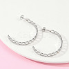 304 Stainless Steel Stud Earrings EJEW-Z089-12P-2