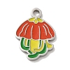 304 Stainless Steel Enamel Pendants STAS-Q301-15P-1