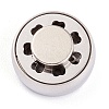 304 Stainless Steel Magnetic Diffuser Locket Aromatherapy Essential Oil Buckle AJEW-M027-13P-2