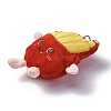 Cute Cartoon Plush Cloth Pendant Decoration HJEW-K048-01B-2