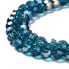 Transparent Glass Beads EGLA-A035-T6mm-B12-3