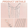 Brass Rhinestone Sexy Shoulder Bra Body Chain FIND-FH0008-13S-3