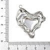 304 Stainless Steel Pendants X-STAS-K311-06PG-3