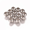 201 Stainless Steel Spacer Beads STAS-I137-01G-P-2