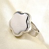 304 Stainless Steel Adjustable Finger Ring RJEW-H244-02P-3